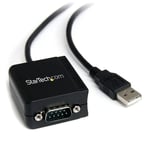 Startech 1 Port Ftdi Usb To Serial Rs232 Adapter Cable With Com Retention