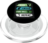 Swing Swear Find Ball Repeat PopSockets PopGrip pour MagSafe