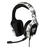 Konix Mythics Casque Gaming Filaire Ares Camo pour PS4, PS5, Switch et Xbox - Microphone 45° - Câble 1,5 m - Prise Jack 3,5 mm - Motif Camouflage