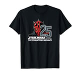 Star Wars The Phantom Menace 25th Anniversary Darth Maul T-Shirt