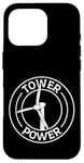 Coque pour iPhone 16 Pro Opérateur D'éoliennes Tower Power