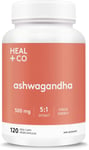 Ashwagandha KSM66 High Strength Capsules Tablets Stress Anxiety Fatigue 120 Caps