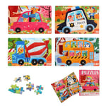 Puzzles Magnétiques pour Enfants, 8-16-20-24 Pièces Puzzles Magnétiques d'apprentissage pour Les Voyages, Jeu de Puzzle Interactif, Jeux de Voyage Enfants à Partir de 3 4 5 Ans