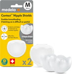 Medela Contact Nipple Shields - BPA Free, Made from Ultra-Thin Soft Silicone, In