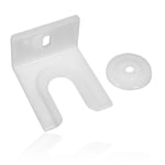 Integrated Fridge/Freezer Door Clip Fixing for CDA Bracket Built-in under