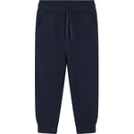 Hust & Claire Galon ull/bambus joggebukse, More Navy