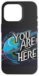 Coque pour iPhone 16 Pro Galaxy Science Geek Gifts T-shirt You are here Deep Space