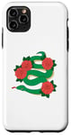 Coque pour iPhone 11 Pro Max Bonne année chinoise - Symbole serpent vert Nouvel An 2025