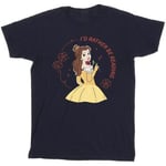 T-shirt enfant Disney  Beauty And The Beast I'd Rather Be Reading