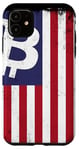 iPhone 11 BTC Bitcoin American Flag Crypto Revolution Case