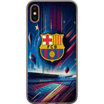 Apple iPhone XS Max Genomskinligt Skal FC Barcelona