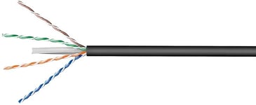 Cat 6 U/UTP LSZH udendørs Netværkskabel - CU - Solid - 305 m