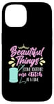 iPhone 14 Beautiful Things Come Together Loves Stitching Cross Stitch Case