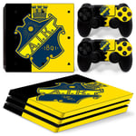 Kit De Autocollants Skin Decal Pour Contr?Leur De Football Gt Sport Pour Console De Jeu Ps4 Pro, T1tn-P4pro-5272