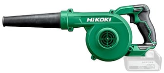 HiKOKI Souffleur sans Fil - 18 V, 3 Vitesses, Léger & Puissant, 2 en 1 Souffleur & Aspirateur - Idéal pour Les travaux de Nettoyage - sans Batterie & Chargeur