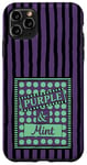 iPhone 11 Pro Max Purple and mint modern maximalist Case