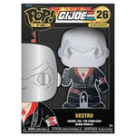 Funko Pop! Cartoons Pin: Gi Joe - Destro #26 Large Enamel Pin (gijpp0003)