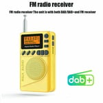 Pocket DAB/DAB+ Digital FM Radio LCD Display Good Sound Speaker Long Life