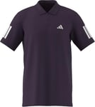 adidas Men Adult Club Tennis 3-Stripes Polo Shirt XS