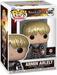 Figurine Funko Pop - L'attaque Des Titans (Snk) N°1447 - Armin Arlert - Métallique (74184)