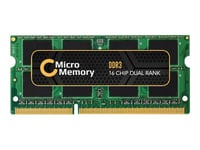 Coreparts - Ddr3 - Modul - 8 Gb - So Dimm 204-Pin - 1600 Mhz / Pc3-12800 - 1.35 V - Ej Buffrad - Icke Ecc - För Hp Elitebook 2170P, 8470P Notebook, 8570W Mobile Workstation