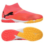 PUMA Future 7 Match + Laceless TT Forever Faster - Rosa/Sort/Sun Stream - Turf (TF), størrelse 42