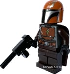 Lego Genuine Brown Mandalorian Minifigure from set 75267 new