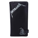 Nemesis Now Officially licensed Metallica Album Black Album Embossed Wallet Purse, 18.5cm