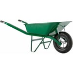 Haemmerlin - Brouette Pro Select Bati Plus 100L Peinte Verte Roue Gonflée -302334106