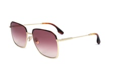 Lunettes de Soleil Victoria Beckham VB207S 712 GOLD/BURGUNDY 59/16/ Femme