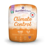 Slumberdown Climate Control 13.5 Tog Winter Warm Hollowfibre Duvet, King