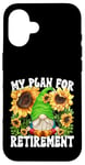 iPhone 16 My Retirement Plan For Yoga Men Grandpa Life Retired Hippie Case