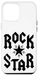 iPhone 12 Pro Max Cool Rock and Roll Star, I Love Rock Loud Music, Rock & Roll Case