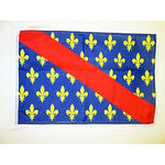 Drapeau Province du Bourbonnais 45x30cm - PAVILLON Duché de Bourbon - France 30 x 45 cm haute qualité - AZ FLAG