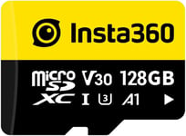 Insta360 128GB MicroSD Card V30 for One X/X2/X3/One R/RS/Sphere Action Cameras