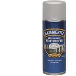 Hammerite - Peinture Fer aérosol Direct sur Rouille - Martelé Gris Ardoise - 400 ml