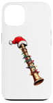 iPhone 13 Flute Instrument Christmas Hat Xmas Case