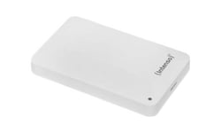 Intenso Memory Case - Disque dur - 2 To - externe (portable) - 2.5" - USB 3.0 - 5400 tours/min - mémoire tampon : 8 Mo - blanc