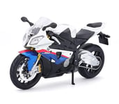 1:12 Motorcykel - BMW S1000 RR vit/röd/blå/svart