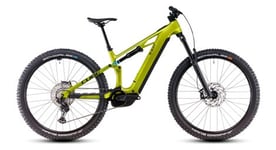 Vtt electrique tout suspendu cube stereo hybrid one44 hpc race 800 shimano deore xt 12v 800 wh 27 5   vert flash lime 2025