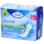 TENA DISCREET EXTRA - Serviette fine pour incontinence urinaire, femme sac 20 pc(s)