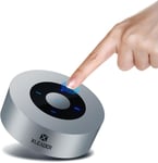 Mini Haut-Parleur Bluetooth Sans Fil Avec Fente Pour Carte Micro Sd, Micro, Entrée Auxiliaire, Écran Tactile, 12 Heures D'Autonomie, Petit Haut-Parleur Pour Ordinateur Portable, Bureau, Yoga,