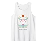 Roots that Lift the Spirit - Spiritual Unisex Design Tank Top