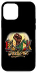 Coque pour iPhone 12 mini Art des chaînes électriques Black Excellence Fist