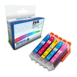 Refresh Cartridges 5 Colour Value Pack 24XL Ink Compatible With Epson Printers