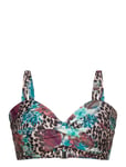 ONLY Carmakoma Carsophia Balc Tte Bikini Top Multi/patterned