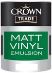 Crown Trade Vinyl Matt Emulsion Paint 2.5LT White ( Brand New Item )