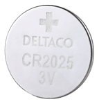 DELTACO – Ultimate Lithium battery, 3V, CR2025 button cell, 1-pack (ULT-CR2025-1P)