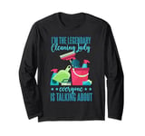 I'm The Legendary Cleaning Lady Housekeeper Long Sleeve T-Shirt