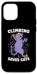 iPhone 12/12 Pro Climbing Saves Cats Climbing Wall Bouldering Rock Climbing Case